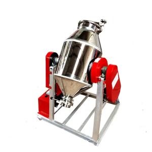 Misturador de tambor rotativo de aço inoxidável 360 graus 100 kg 200 kg 2,2 kW