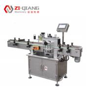 Máquina automática de etiquetado autoadhesivo para embalaje industrial de botellas