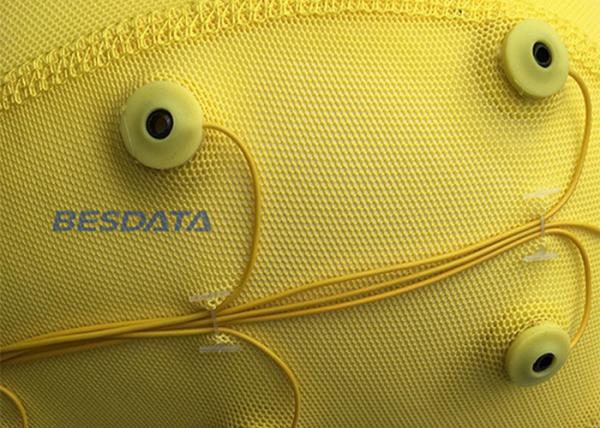 Easy Wash Medical EEG Cap Electrodes , 19 Channel EEG Cap Breathable
