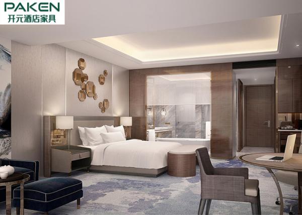 Mobília dos grupos de quarto do hotel da estrela do grupo cinco do hotel internacional de Marriott um hotel luxuoso da coleção