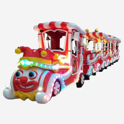 Kids Tourist Train Rides , Amusement Train Rides Turning Radius 3.5m