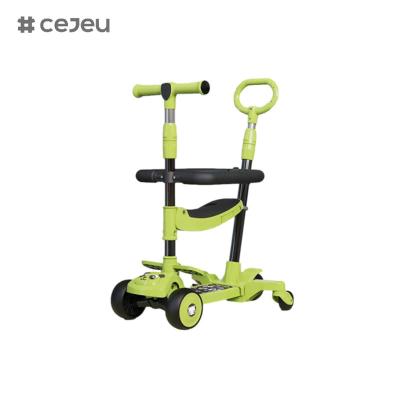 CJ-E300-10,with seat cushion,lights,music,Push handle,can be adjusted 68-85cm,let the child Adjust height at any time