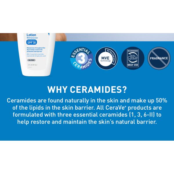 AM Clean Mineral Skin Brightening Sunscreen Facial Moisturizing Lotion SPF30 3oz