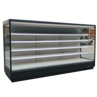 Réfrigérateur ouvert vertical d'affichage de Multideck pour le supermarché avec 5 couches de rayonnage réglable pour des boissons