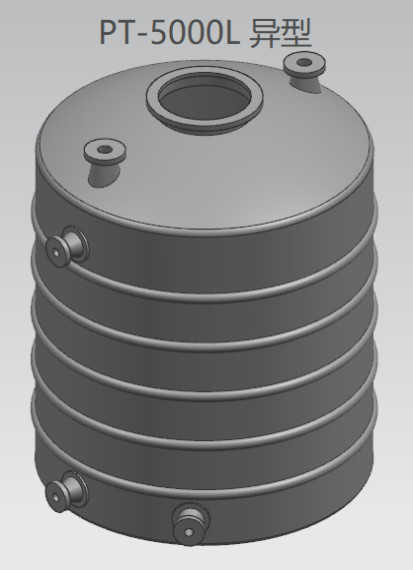 5000 Liters Roto Mould Water Tank 1760x1920x2250mm