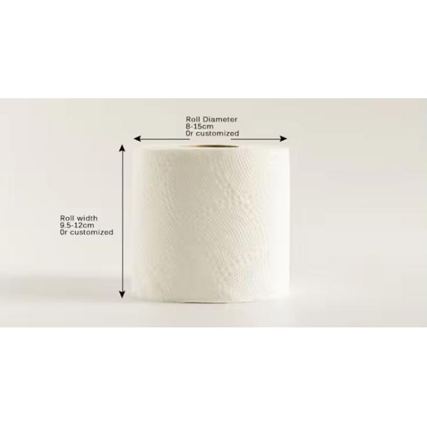 Индивидуальные обернутые роллы Жилищные санитарные туалетные ткани гигиенические оптовые бамбуковые туалетные бумаги для туалетной бумаги