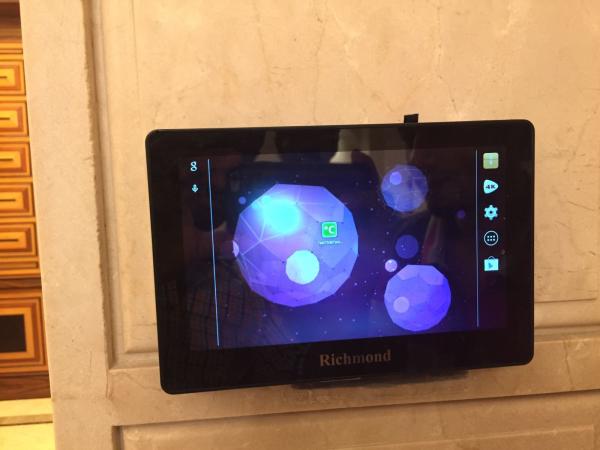 7 inch Industrial IPS Touch Screen WiFi RJ45 NFC Wall Mounted Android POE Tablet