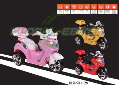 Child Safe Ride On Toys Motorcycle , electric toy motorbike 5 Km/h HLX-SX1128