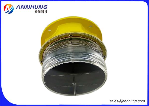 ICAO Standard Low-intensity LED Aircraft Warning Light with Built-in Solar Panel