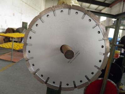 U rainent des lames de diamant de point de repli de 210mm avec la couleur d'argent de trou de décoration