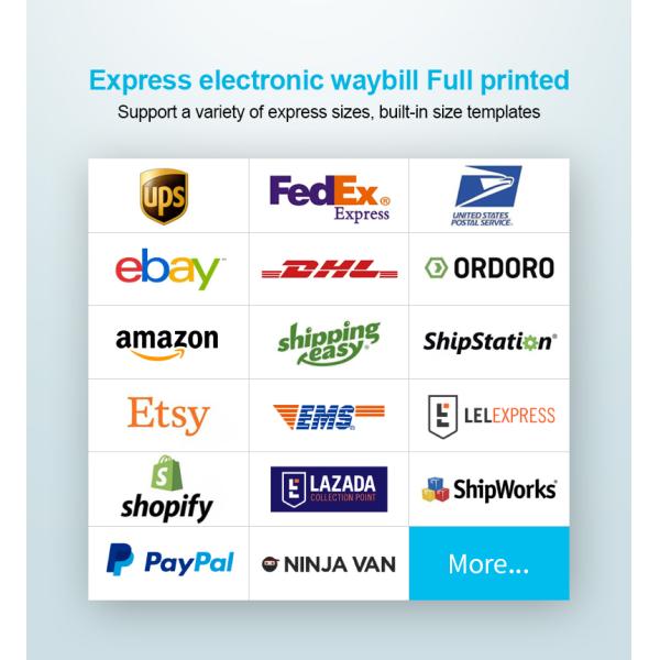 4*6 inch sticker printer POS-9210-L-USB&Bluetooth-Wireless-Shipping Label Printer- Supported 100*150mm label paper