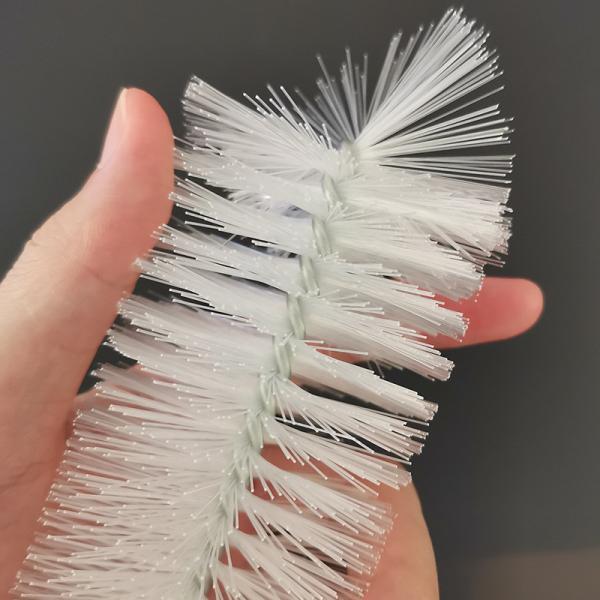 Pincel de tubo de ensaio de grande diâmetro externo, pincel graduado de cilindro
