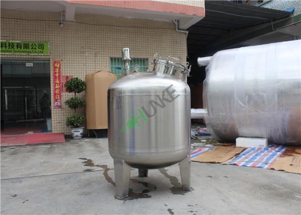 Tanque líquido de aço inoxidável 50L-10000L do amortecedor do leite da água do produto comestível