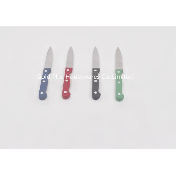 0.8mm Kitchen food cutting tools stainless steel full tang blade custom chef slice bread tool fruit knife