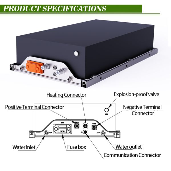CTS 600V 700V 800V LiFePO4 Battery Pack for Farm Machinery Harvest Equipment