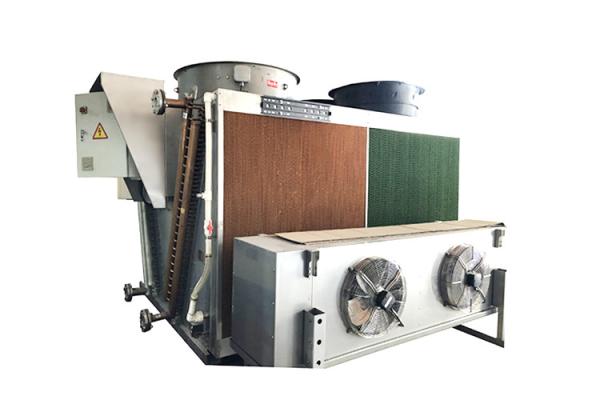 TurnKey Solution Hydrophilic Fin Copper Tubes Air Dry Crypto Mining Cooler