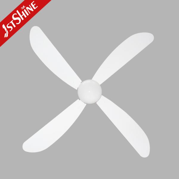 110-240V/50Hz-60Hz Voltagem de entrada Smart Remote Control Ventilador de teto Láminas de compensado branco