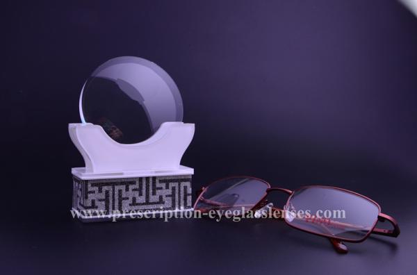 Semi Finish 1.59 Index Lenses , 70MM Dia Round Top Polycarbonate 1.59 Lenses Blanks