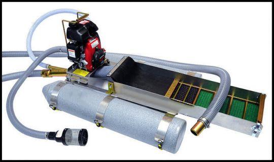30m3/H, 45Kw poder, 5m comprimento, aço, Mini Rotary Movable, barco da coleção do ouro