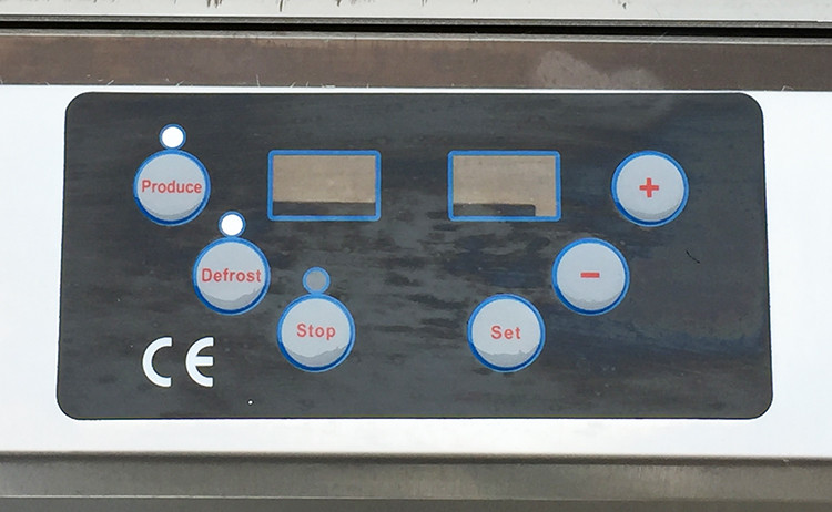 High Quality Rolled Fried Ice Cream Machine Fry Ice Cream Making Machine Square Pan Fired Ice Cream Machine