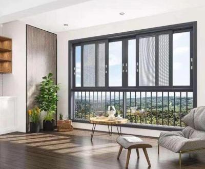Aluminum Sliding Glass Windows , Home Custom Size Sliding Windows