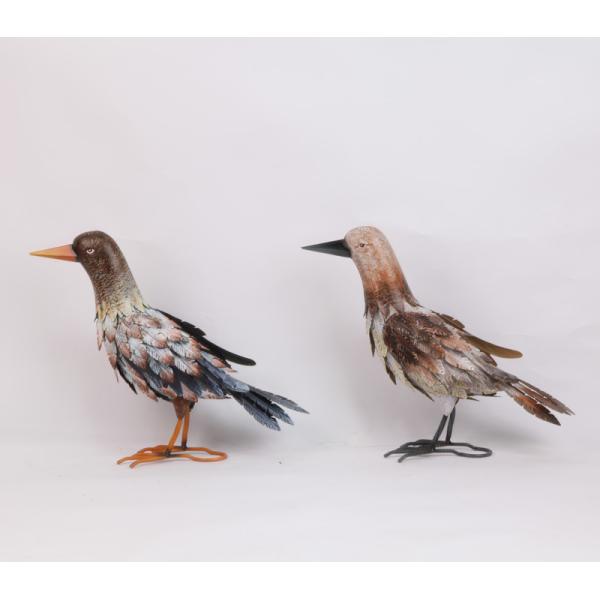 Metal Bird Garden Ornament Small Size Perfect for Outdoor Decoration