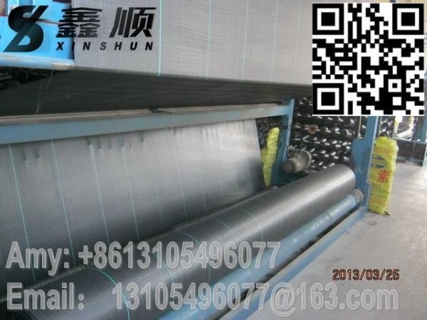 plastic weed mat ground cover for garden 100gsm/silt fence woven fabric