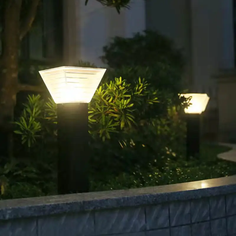 Smart Light Control, Dual Color Temperature 3000K/6000K, Solar Garden Lights, Garden Lawn Courtyard Pathway Lights