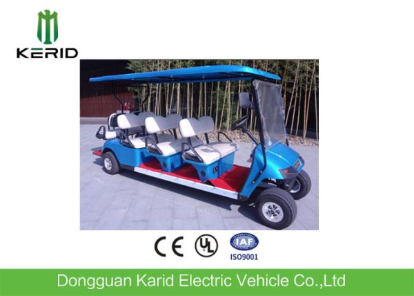 48V / 4KW DC Motor Electric 8 Seater Golf Buggy Battery Operated Curtis Controller