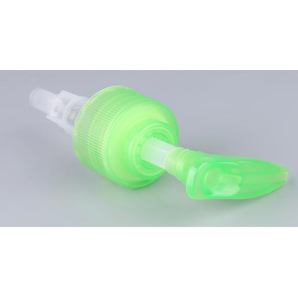 Pp Switch Cosmetic Lotion Pump , Green Uniform Spray Volume 50ml Airless Pump