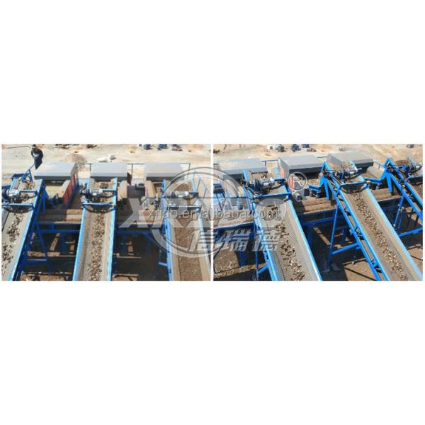 Eddy Current Separator for Aluminum Copper Waste 900-1100kg/Day