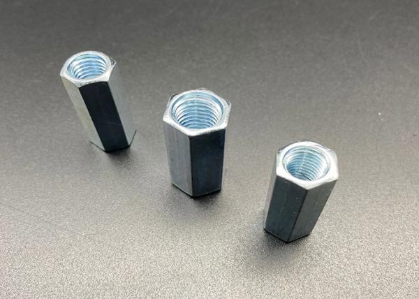 M3 HDG Threaded Rod Connector Q235 Copper Hex Nuts
