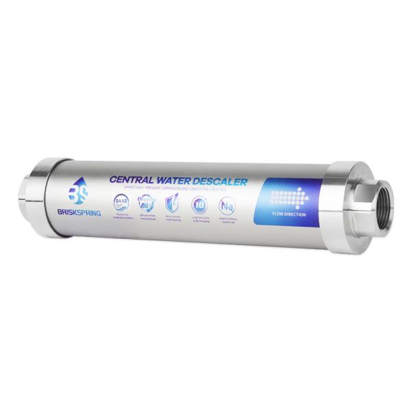 Salt-Free Water Softener and Descaler System with No Electricity, Scale Prevention, and Eco-Friendly Design