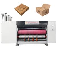 La machine de découpage de boîte ondulée à pizza cartonnent l'emballage se plissant et de fabrication de papier