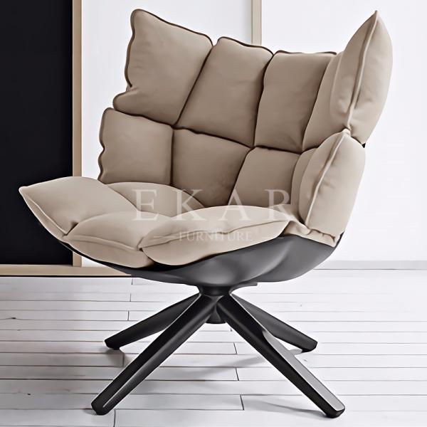 Modern Italian Designer Furniture Fashion Soft Leisure Lounge Chair ZZ-ZKB007