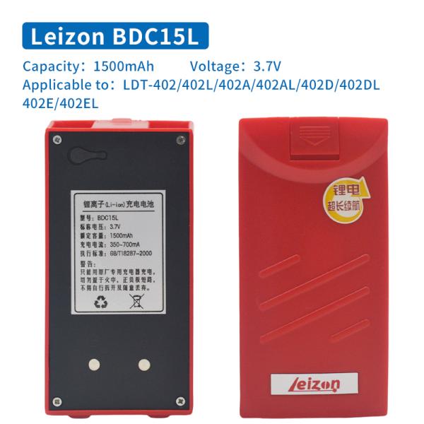 Batería para teodolito Leizon BDC15H de níquel-hidrógeno RUIDE/TiANYU BDC15L de litio