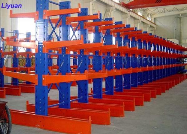 Single Double Side Structural Cantilever Rack Pipe Lumber Material Warehouse Storage