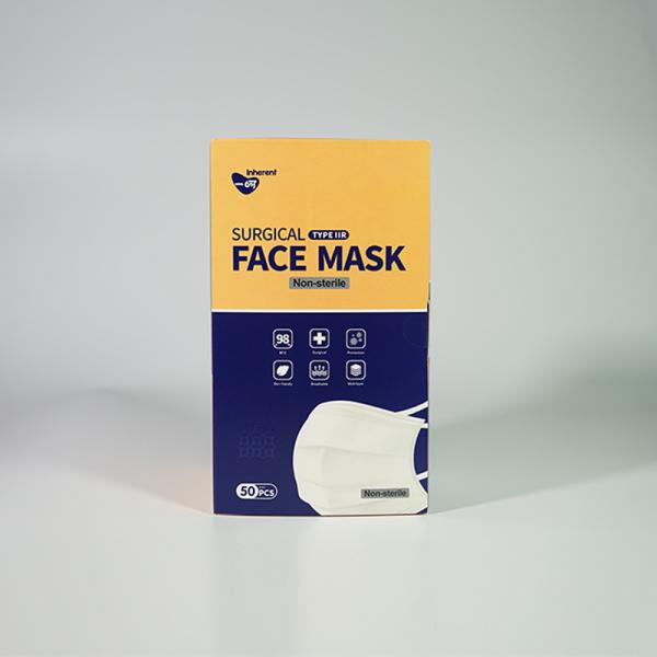EN 14683:2019+AC:2019 Blue 17.5×9.5cm Disposable Surgical Mask