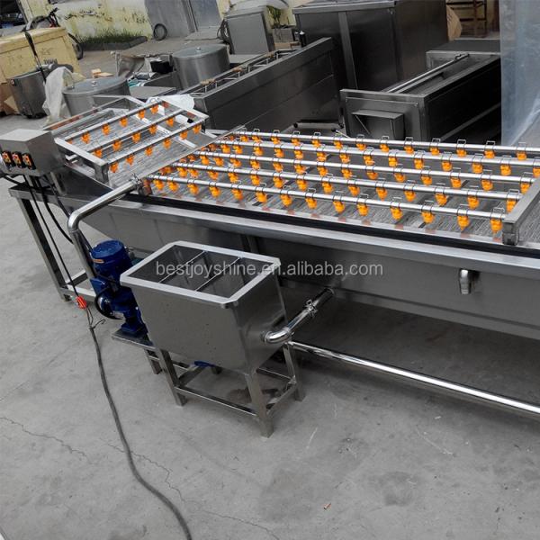 Tomato Washing Machine With Water Filtration System 304 Stainelss Steel Material
