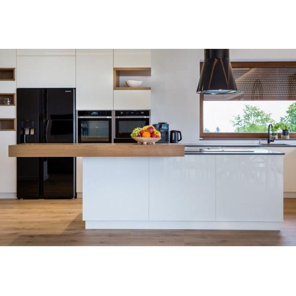 Customized Modular Wooden Kitchen Cabinet with Lazy Susan Storage and Blum Hardware