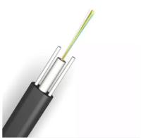 Tipo fraco núcleo 4 8 12 exterior interno liso do cabo pendente da fibra ótica do tubo de YTTX FTTH