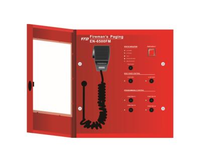 IP55 Real Time Monitoring Voice Alarm System Fireman Microphone EN54-24 speakers