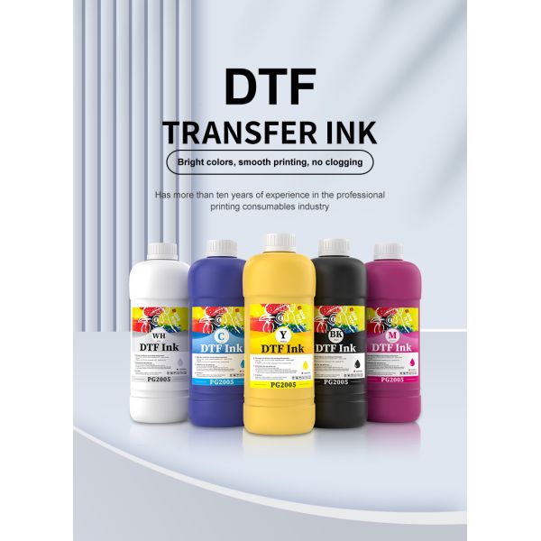 Fcolor 100ML PET Transfer Film Pigment DTF Ink for Epson XP600 L1800 4720 Dtf Printer