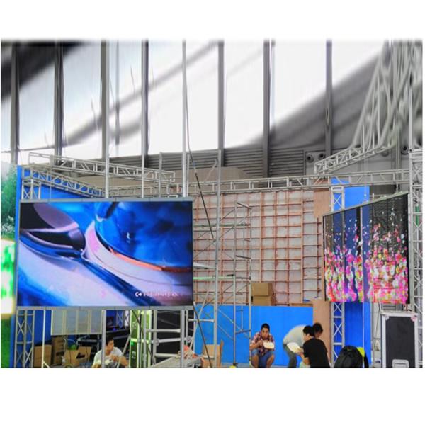 Реклама в супермаркетах Внешняя светодиодная видеостенка для экспозиции