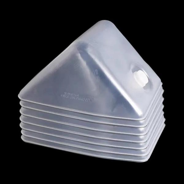 Plastic 3L Food Grade Flexible Foldable Cubitainer/Politainer for Sauce Oil Vinegar Ink