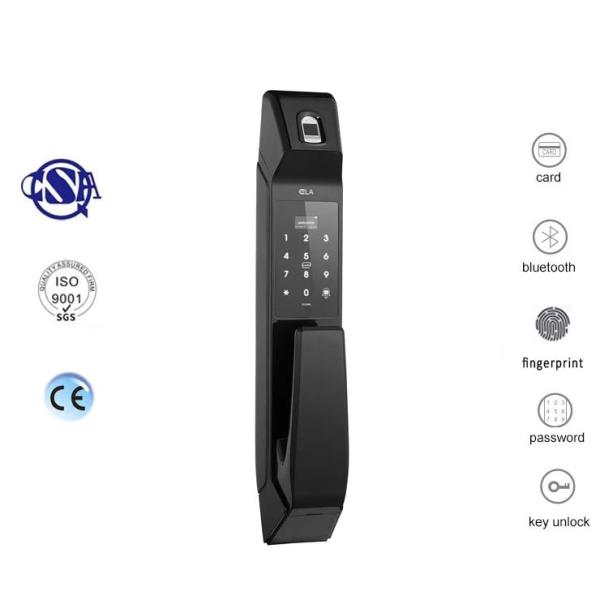 Домашний интеллектуальный биометрический электронный дверной замок, отпечаток пальца пароль дверной замок