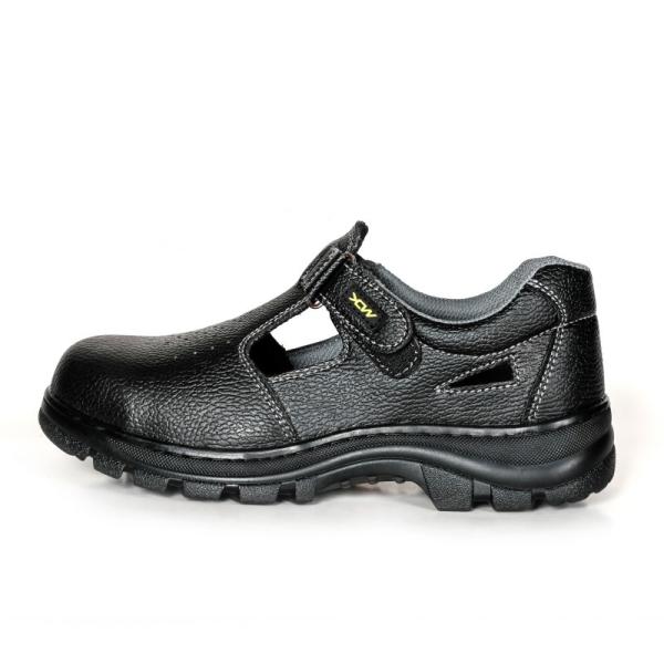 Factory Metal Eyelets Basic Safety Shoes Anti Puncture Function Durable Safe Breathable Work Shoes