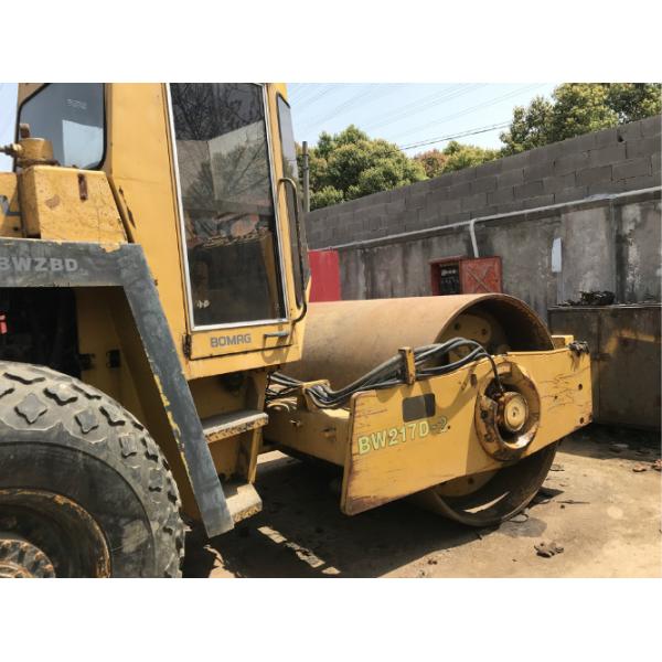 Original colour Second Hand Road Roller , Bomag Bw217d Pneumatic Roller Compactor