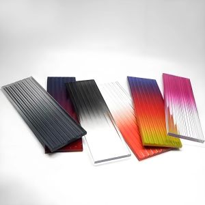 Multicolor Laminated Glass Sheet Sandwich Panels Custom Sizes