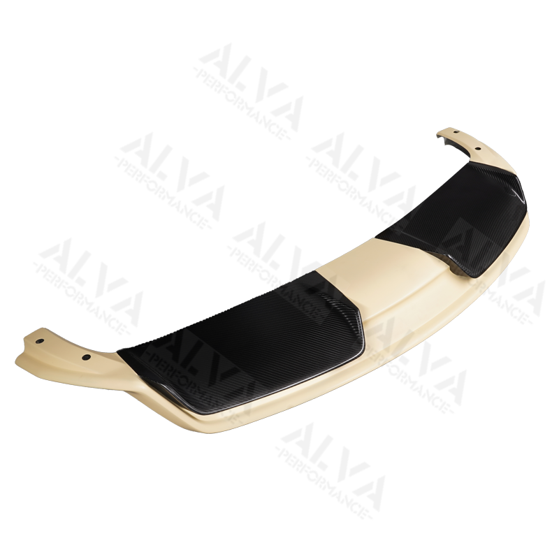 Dry Carbon Fiber Rear Diffuser Compatible Tesla Model 3 2019 Plus Rear Bumper Diffuser Body Kits Upgrade